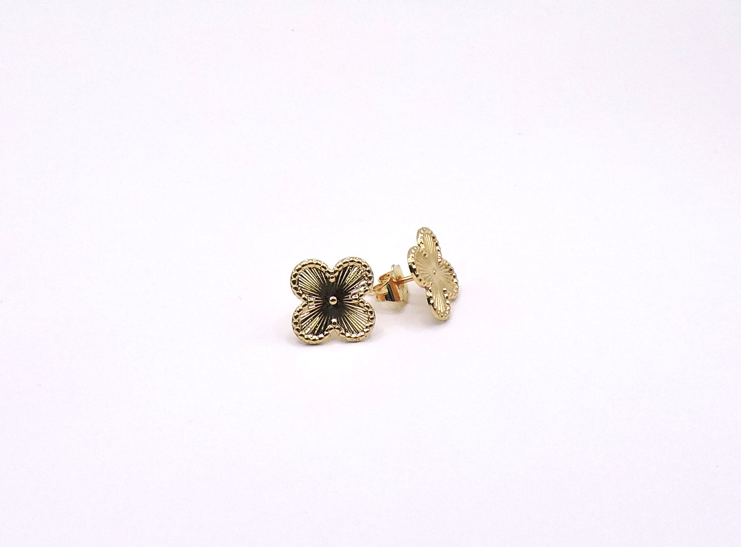 Gold Filled Clover Earring
