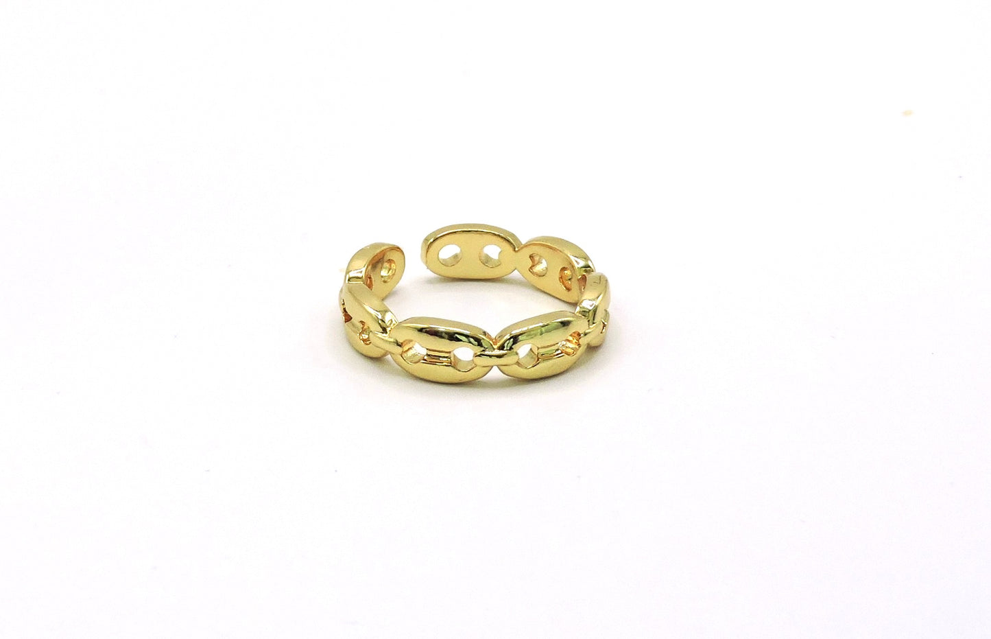 Goldfilled Coffee Bean Ring