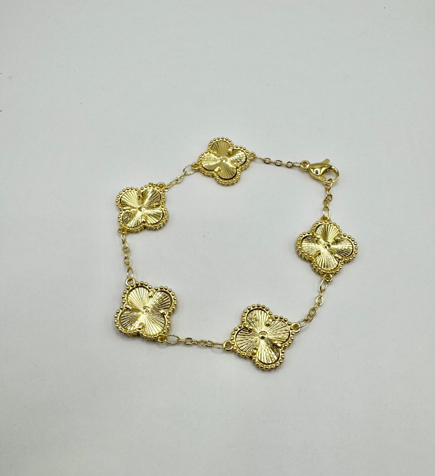 Golden Clover Bracelet