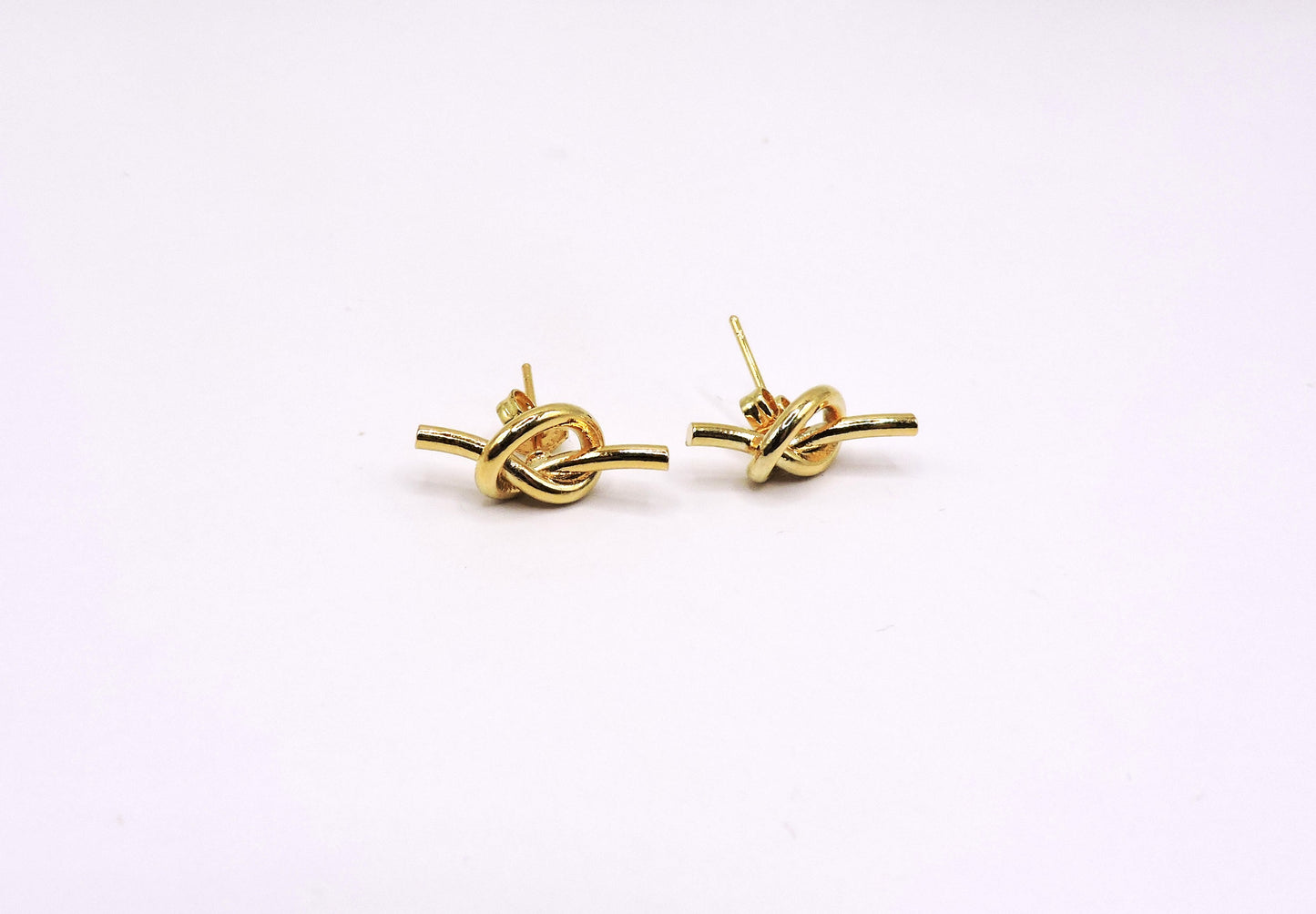 Small Gold Filled Knot Earring