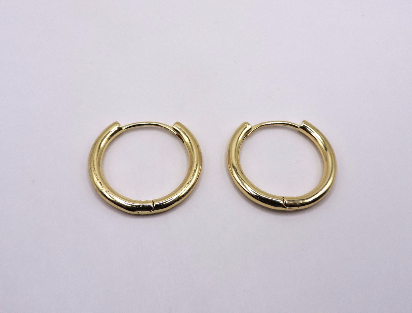 Gold-filled hoop earring
