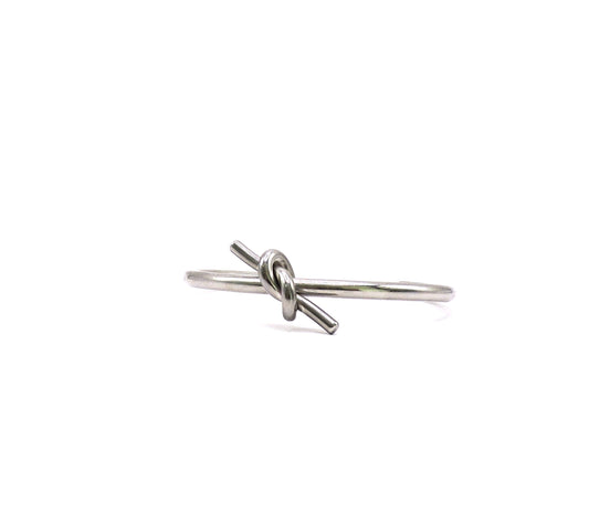 Knot Cuff bracelet steinless steel GoldFilled
