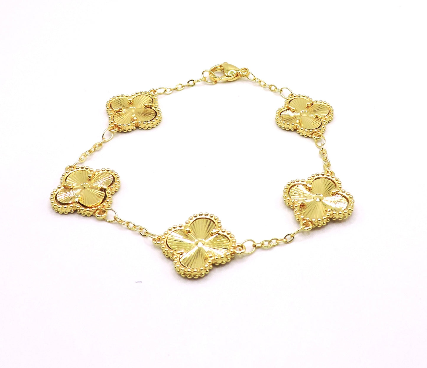 Golden Clover Bracelet