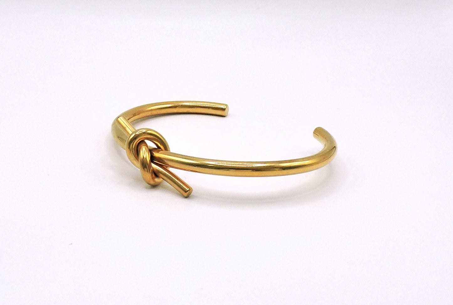 knot Bracelet in Gold-Plated Steel