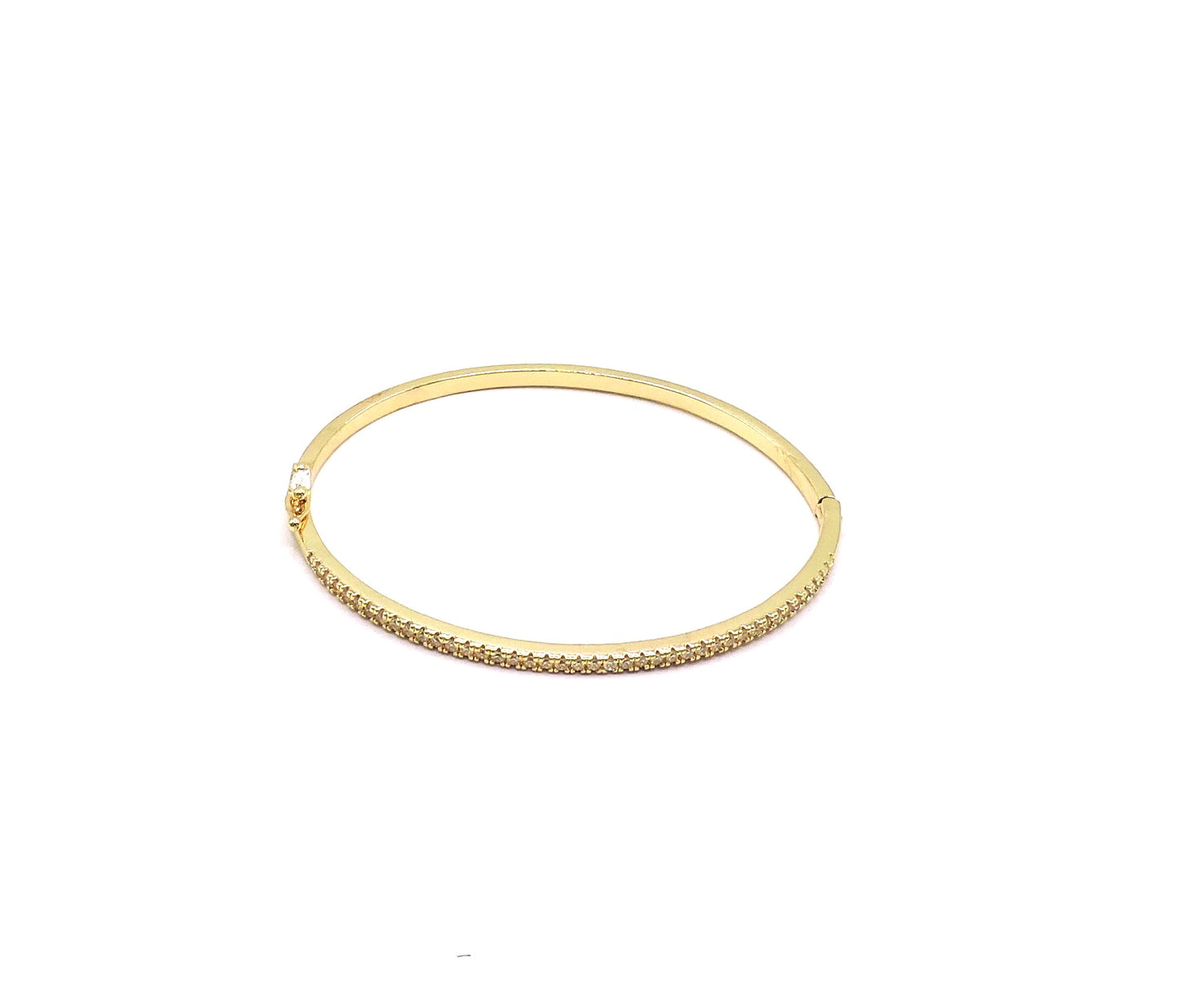 Vintage Micropave Goldfilled Bracelet