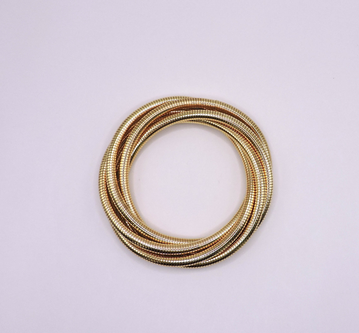 Multi-Strand Gold Filled Elastic Bracelet