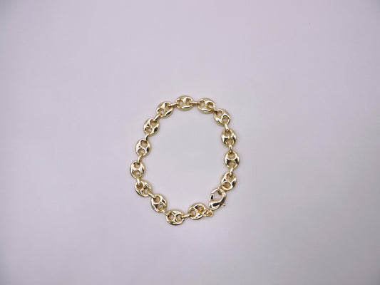 Goldfilled small Coffee Bean Bracelet