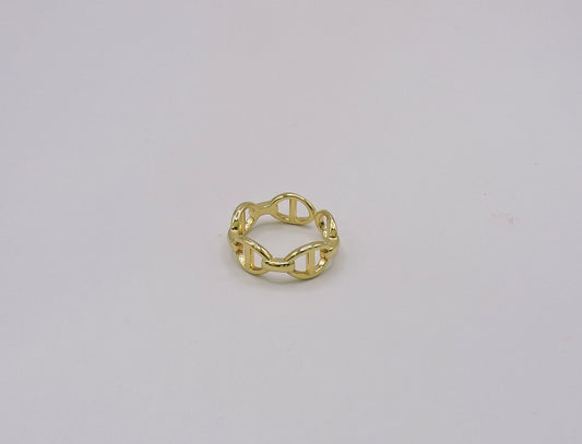 Gold-filled Link Ring