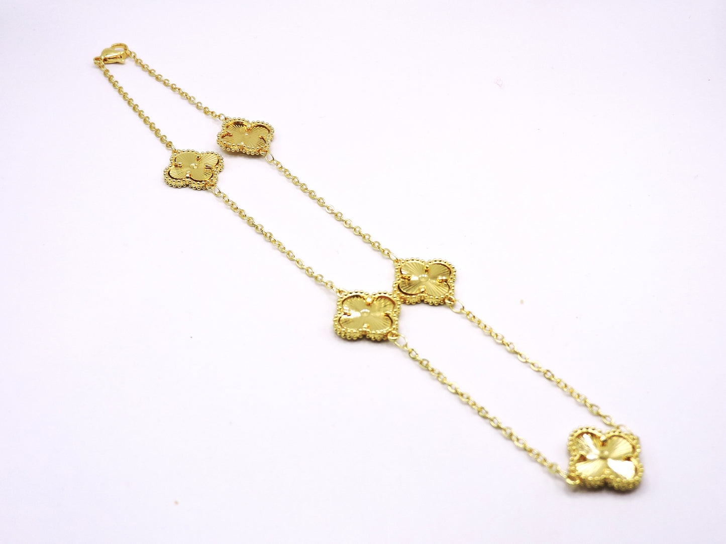 Gold Filled Clover Necklace