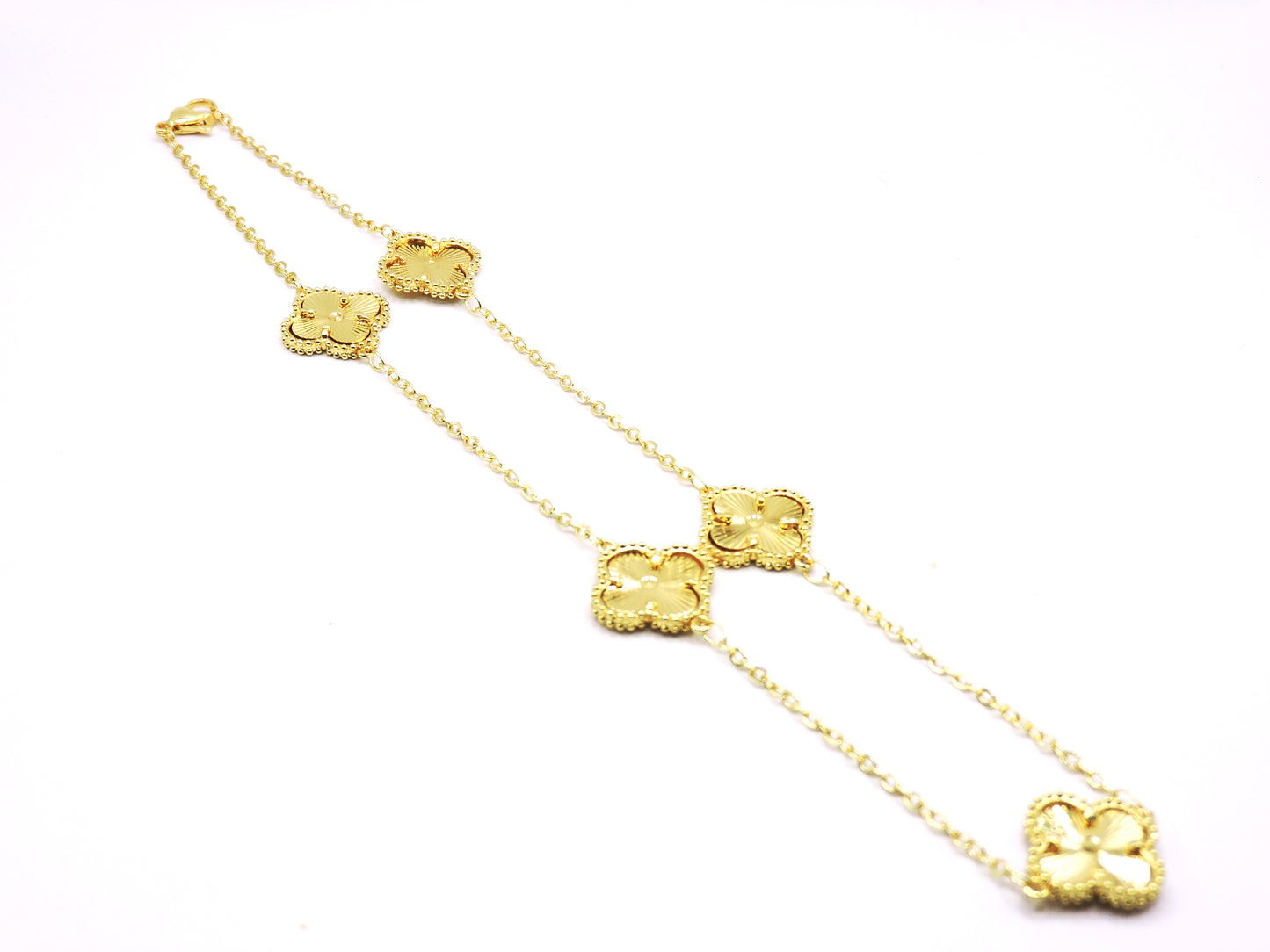 Gold Filled Clover Necklace