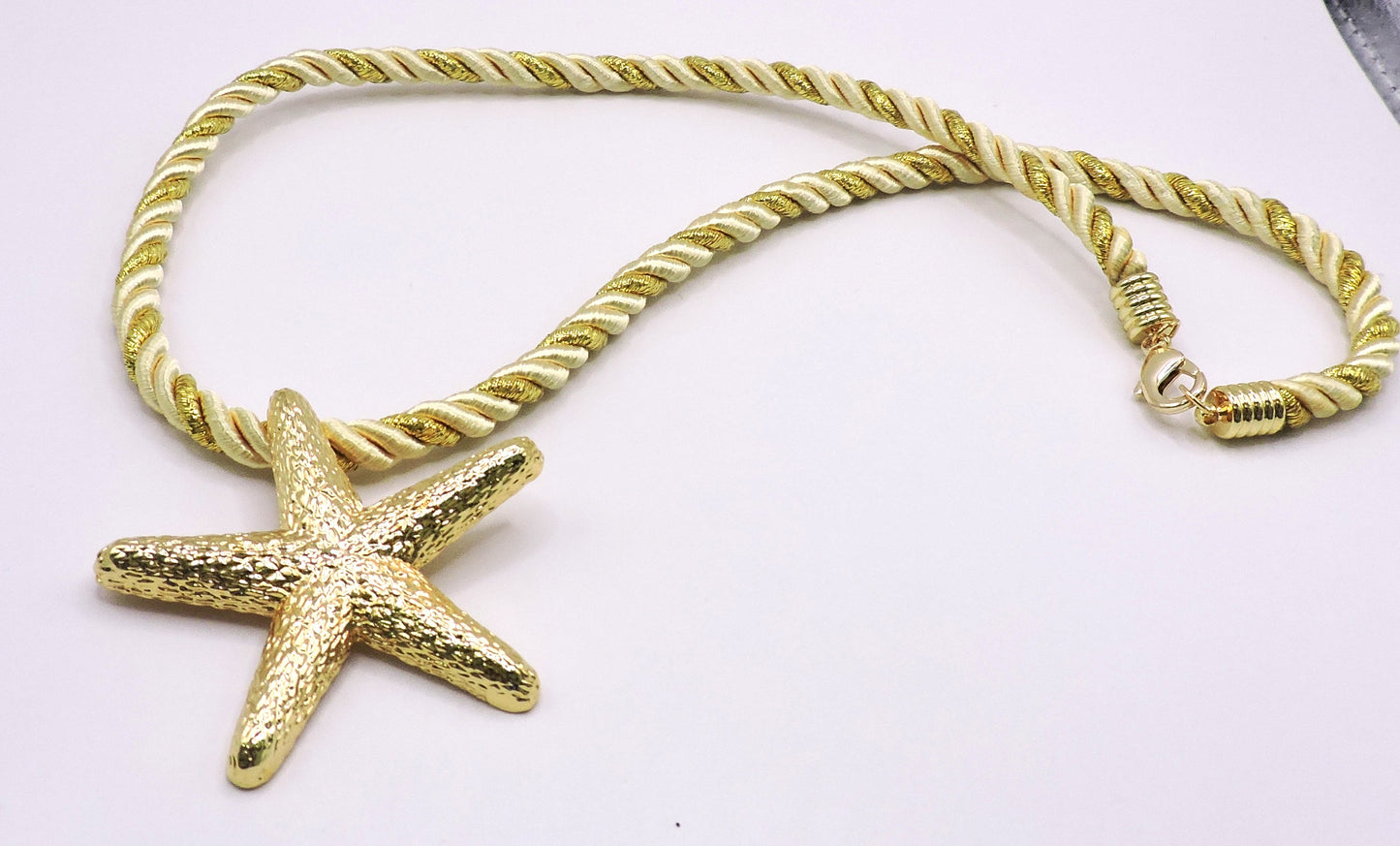 Gold-filled Starfish Cord Necklace