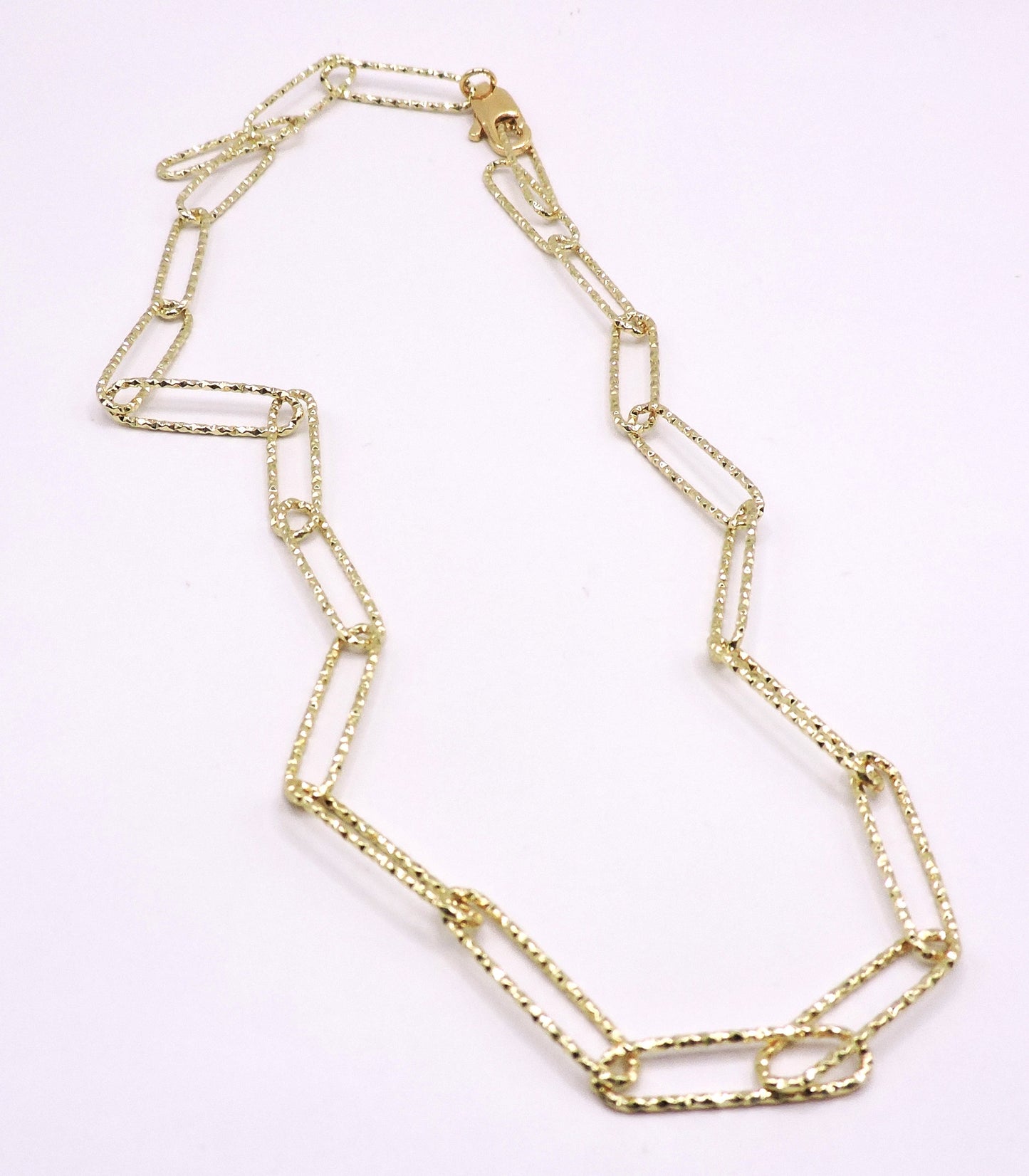 Gold-filled Paperclip Choker