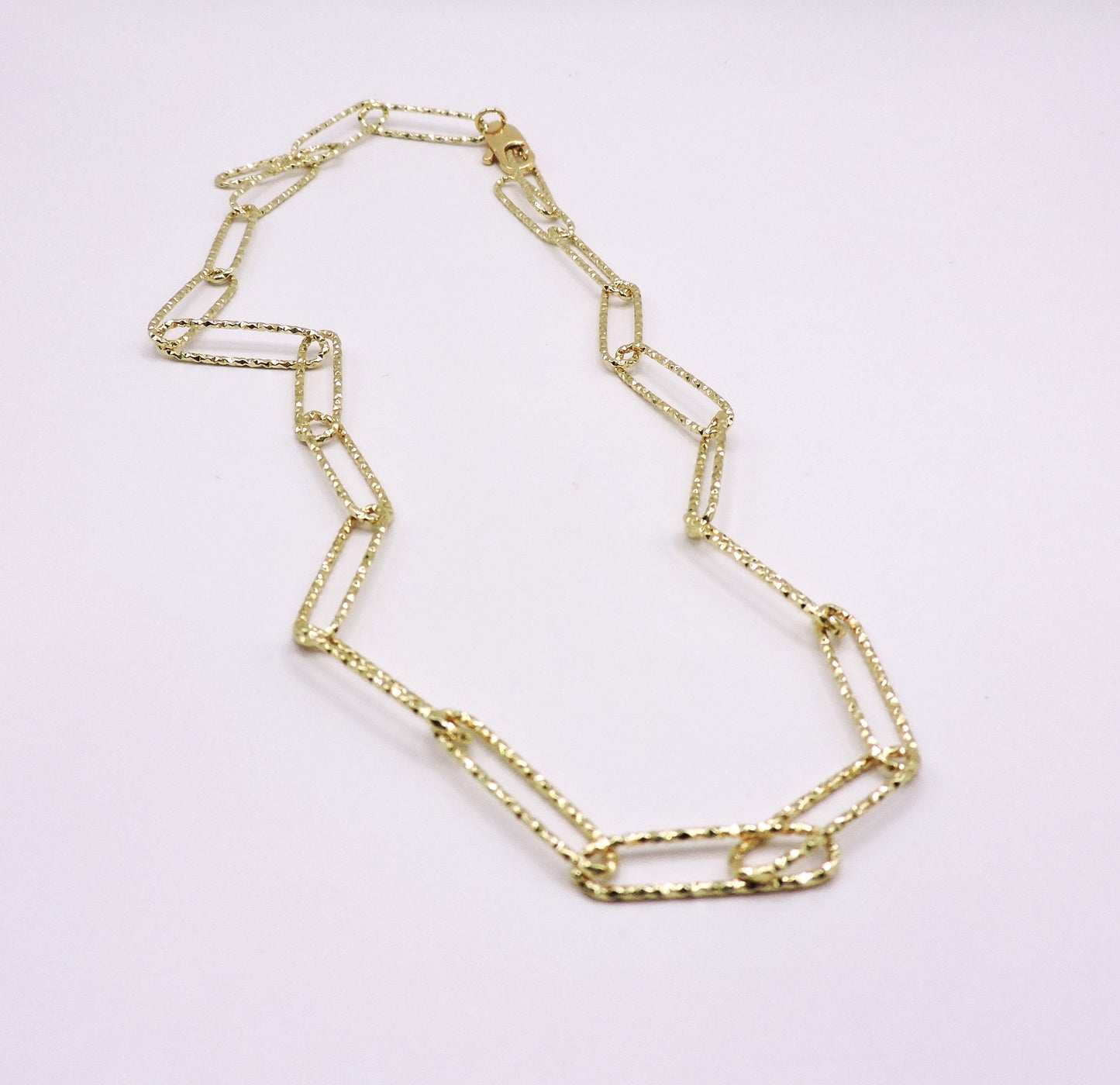 Gold-filled Paperclip Choker