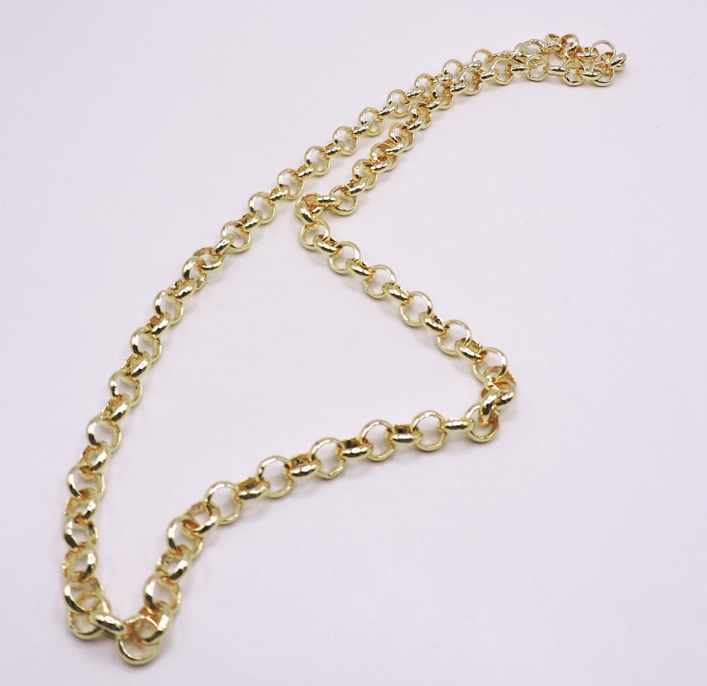 Small Goldfilled Hoop Necklace