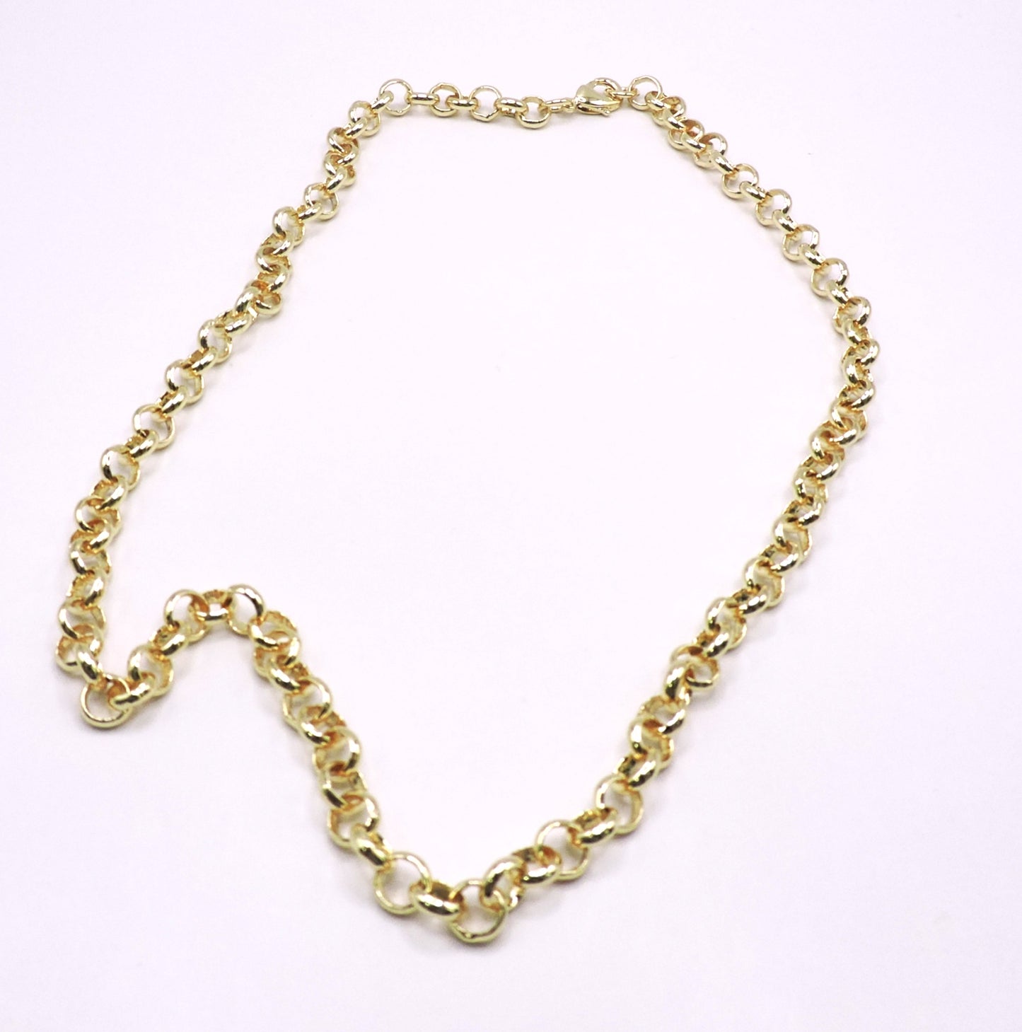 Small Goldfilled Hoop Necklace
