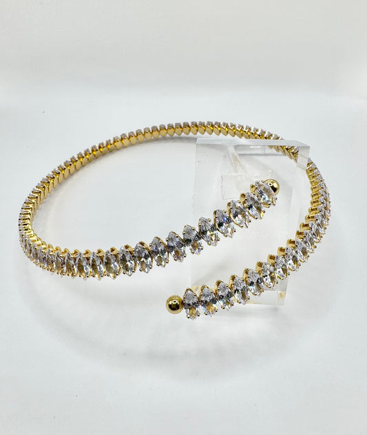 Gold Filled Zircon Choker