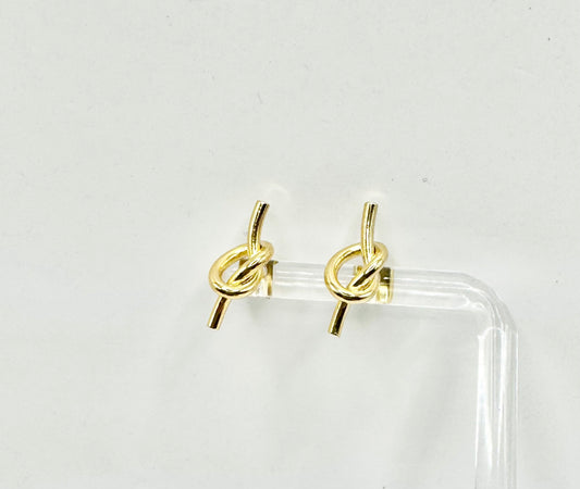 Small Gold Filled Knot Earring