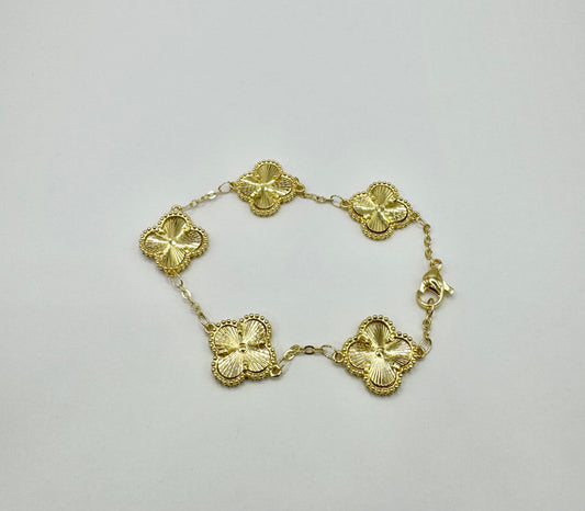 Golden Clover Bracelet